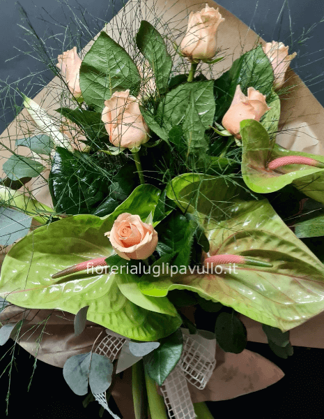 mazzo fascio naturale ed elegante